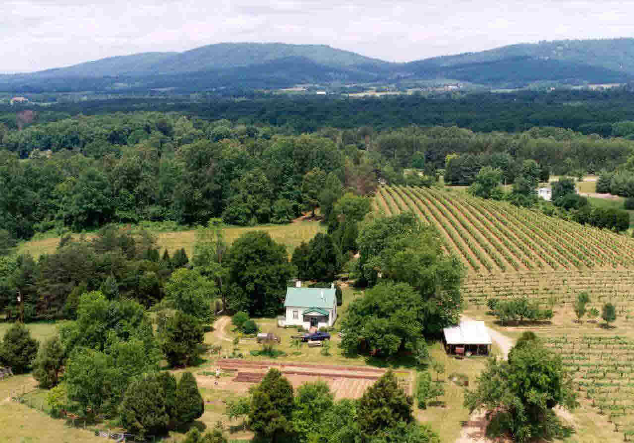 Deer Bonn Road Keswick, VA 22947 - Photo 1 of 1 an aerial view of a house with yard and green space