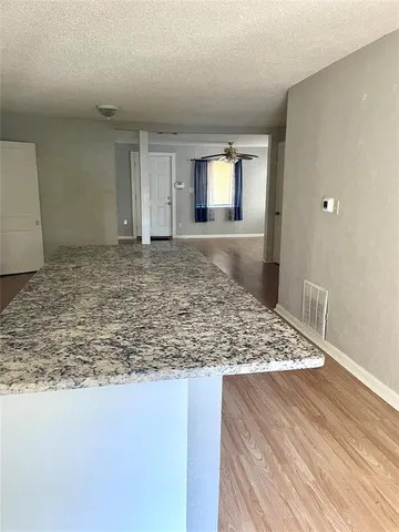 a view of wooden floor