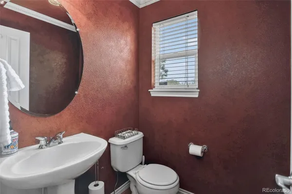 a view of a garage with storage