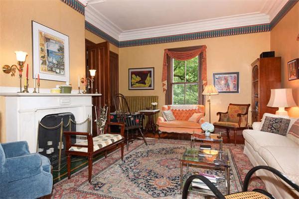 42 Rangeley Road Winchester, MA 01890 - Photo 3 of 30 a living room with furniture and a fireplace