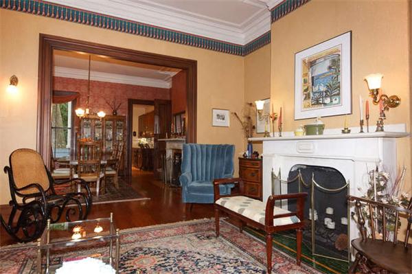 42 Rangeley Road Winchester, MA 01890 - Photo 4 of 30 a living room with furniture a rug and a fireplace