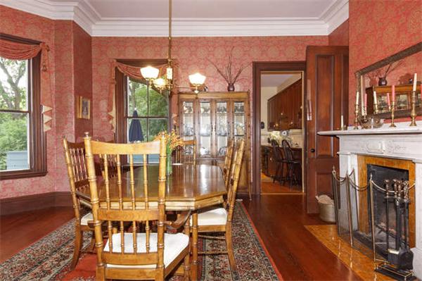 42 Rangeley Road Winchester, MA 01890 - Photo 6 of 30 a view of a dining room with furniture window and wooden floor