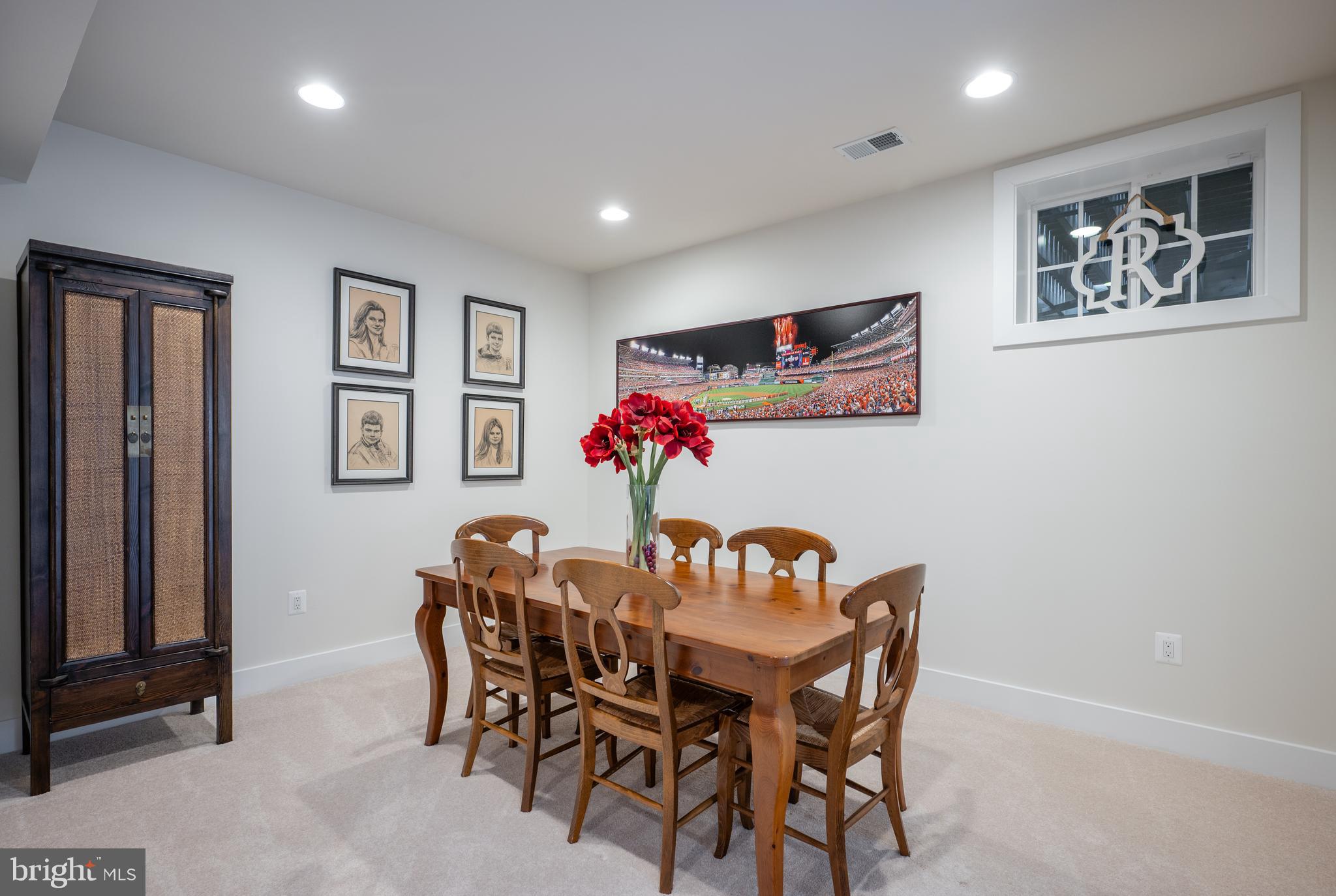 6233 McConnell Lane Springfield, VA 22152 - Photo 50 of 58 a dining room with furniture and window