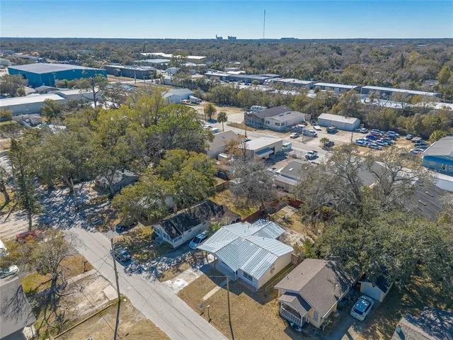 a view of a house with a swimming pool