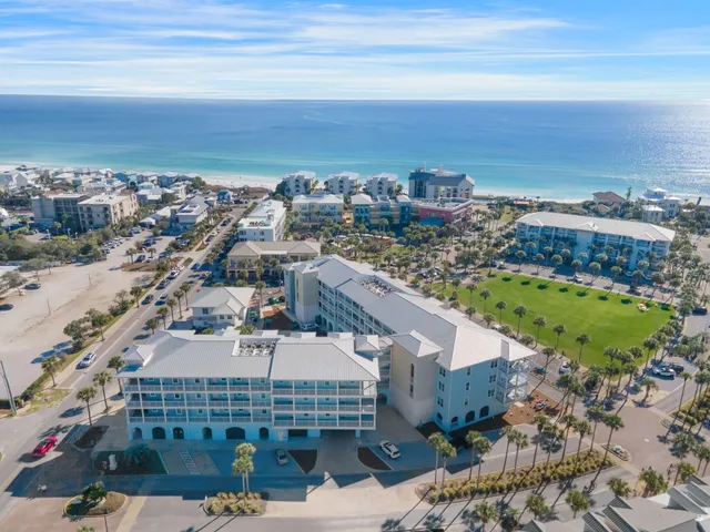 a view of a city with ocean view