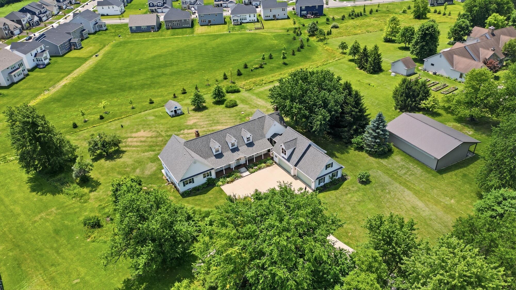 9521 Brock Road Plain City, OH 43064 - Photo 64 of 70 Ariel View