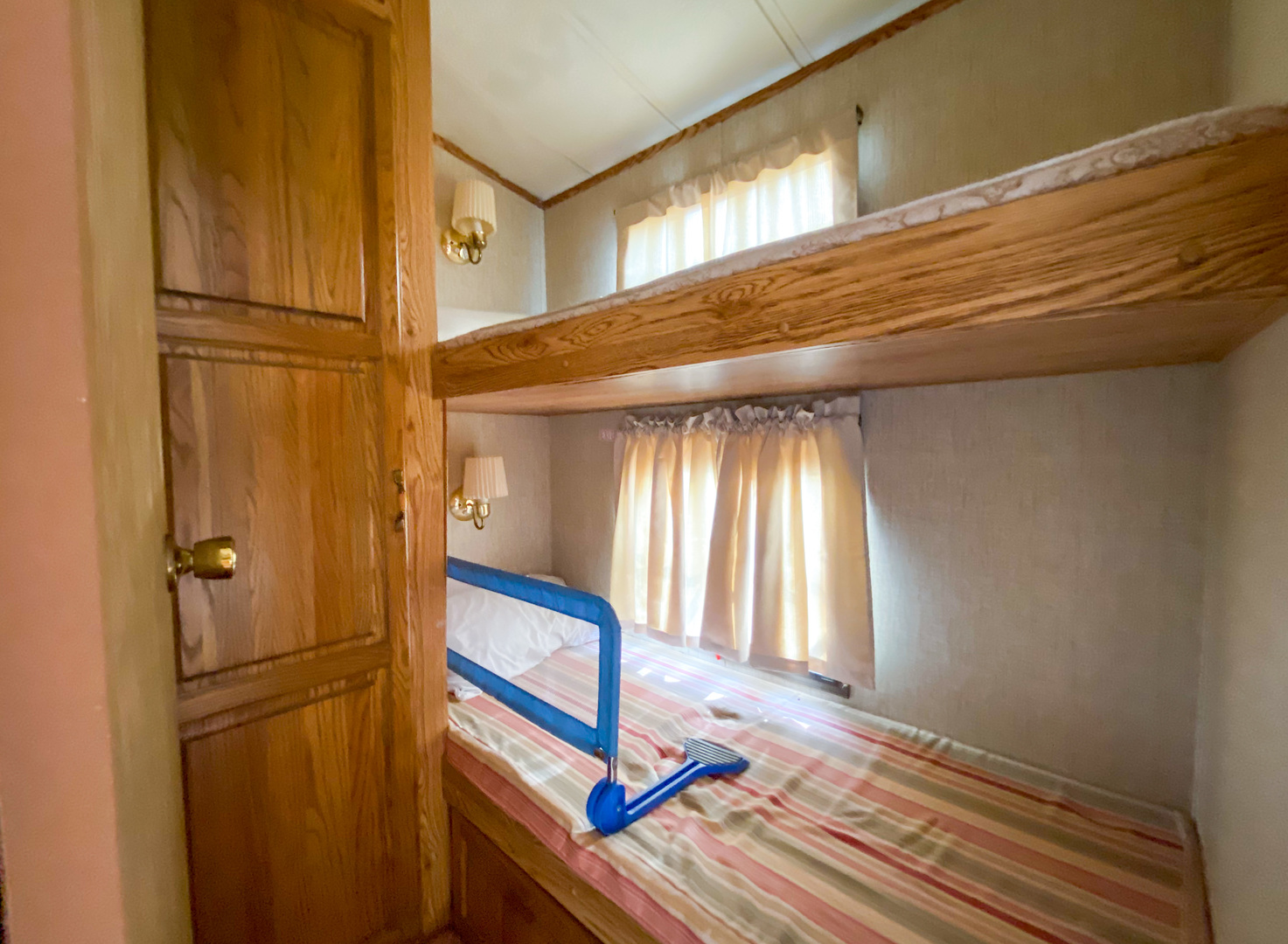 2-110 Woodhaven Lakes Sublette, IL 61367 - Photo 11 of 16 a view of staircase and kitchen with wooden floor
