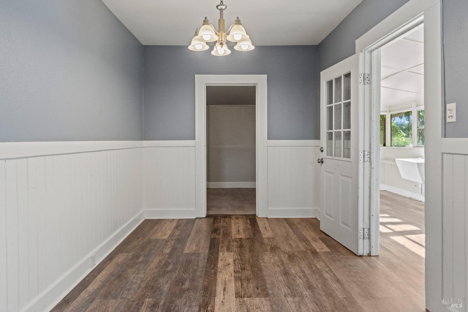 700 Ford Road Ukiah, CA 95482 - Photo 18 of 36 a view of livingroom with hardwood floor and hallway