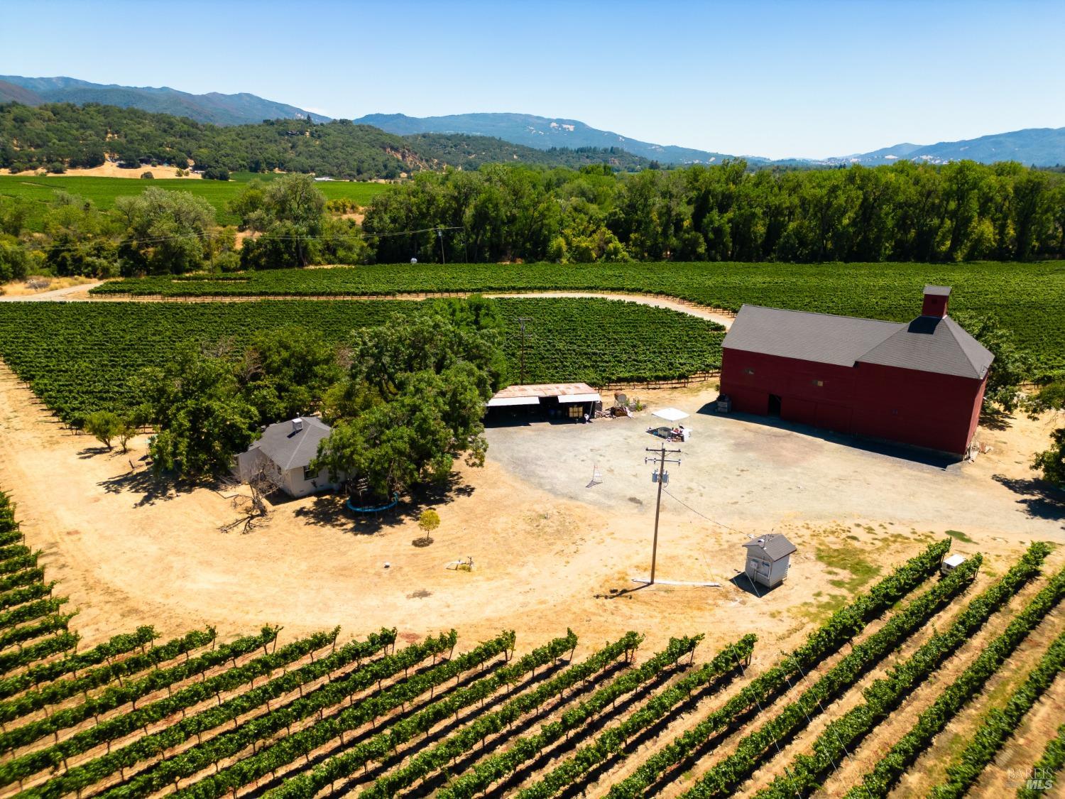 700 Ford Road Ukiah, CA 95482 - Photo 8 of 36 a view of a road with a yard