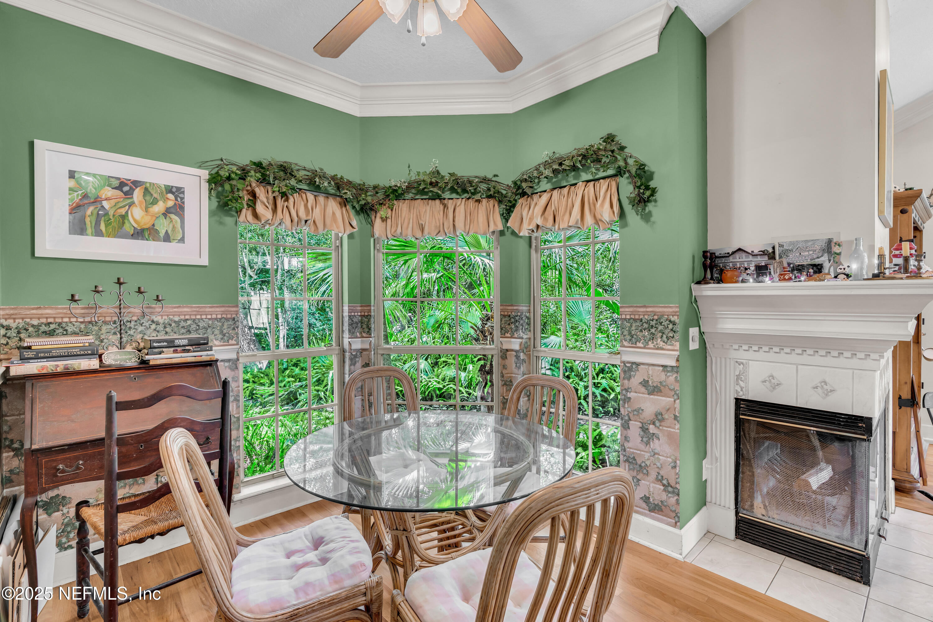 244 Bluebird Lane St. Augustine Beach, FL 32080 - Photo 23 of 66 a view of a dining room with furniture window and outside view