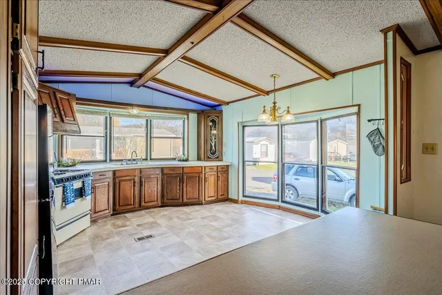 a very nice looking room with a large window