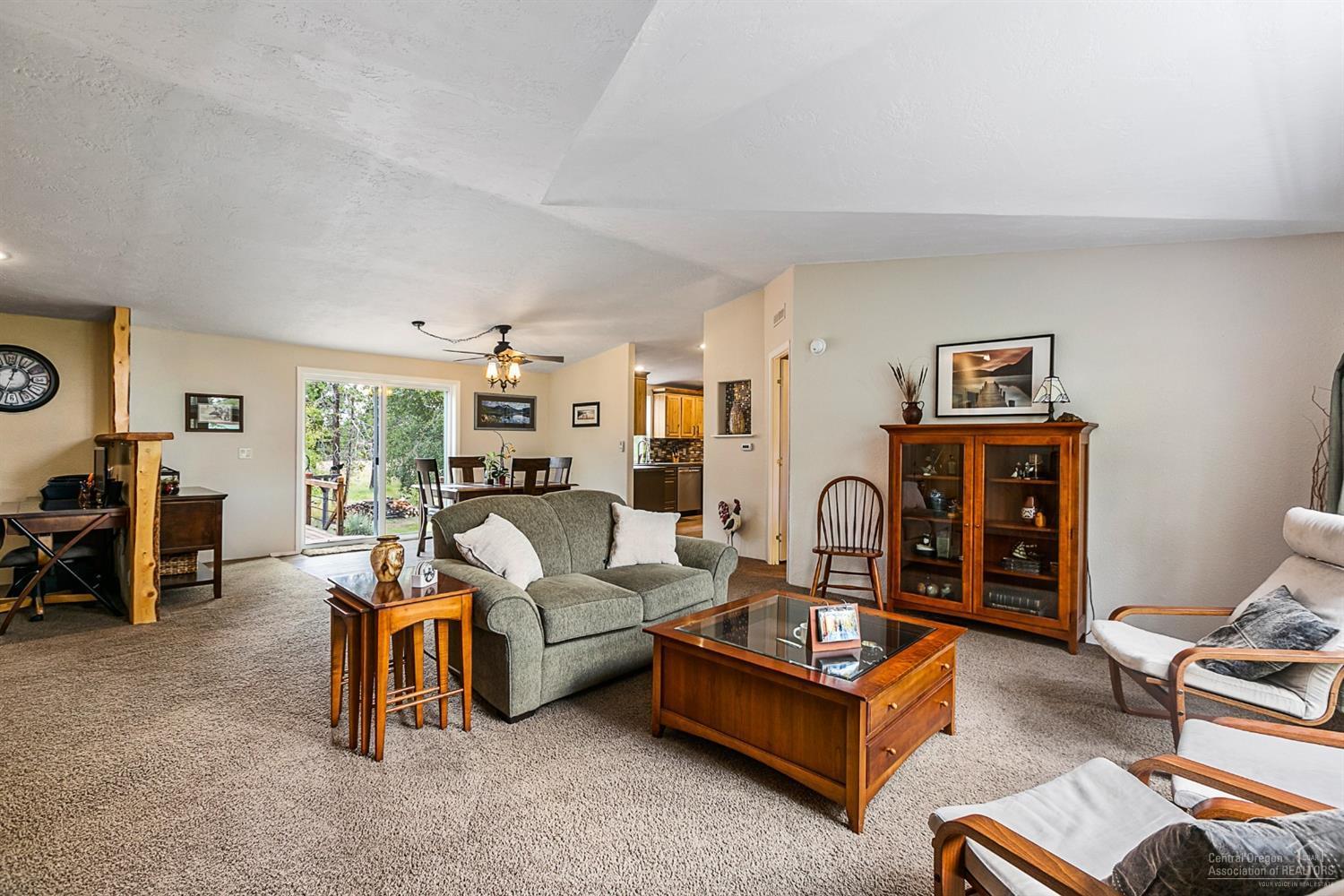53924 Pine Grove Road La Pine, OR 97739 - Photo 2 of 22 Vaulted Open Living & Dining with sl