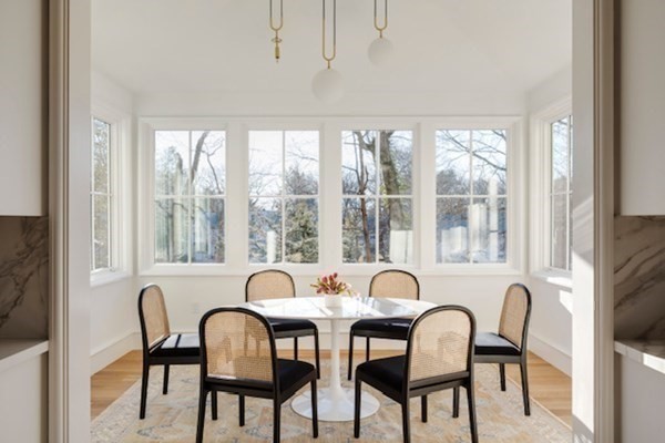 78 Arnold Road Wellesley, MA 02481 - Photo 12 of 42 a dining room with furniture and window