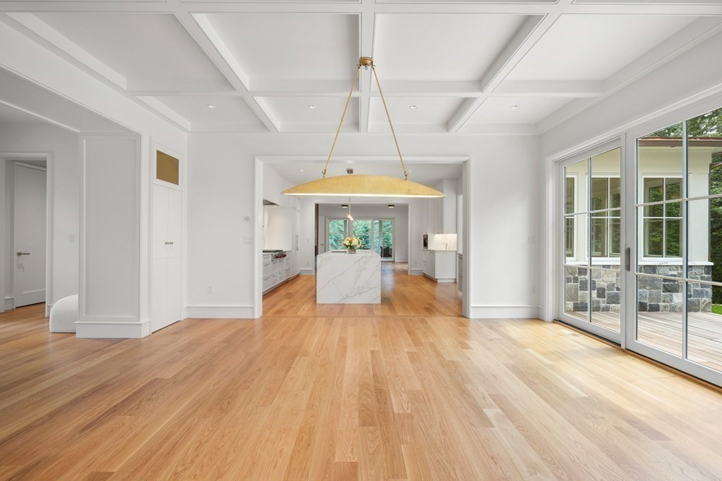 78 Arnold Road Wellesley, MA 02481 - Photo 16 of 42 a very nice looking room with a large window and chandelier