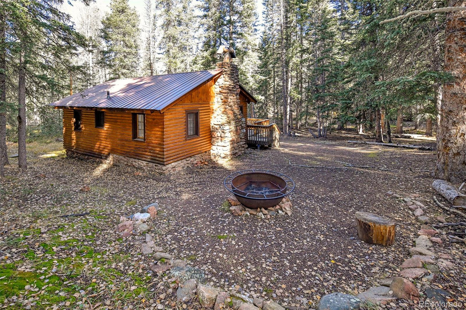 104 Usfs Divide, Unit 383 Divide, CO 80814 - Photo 18 of 41 a view of a house with backyard