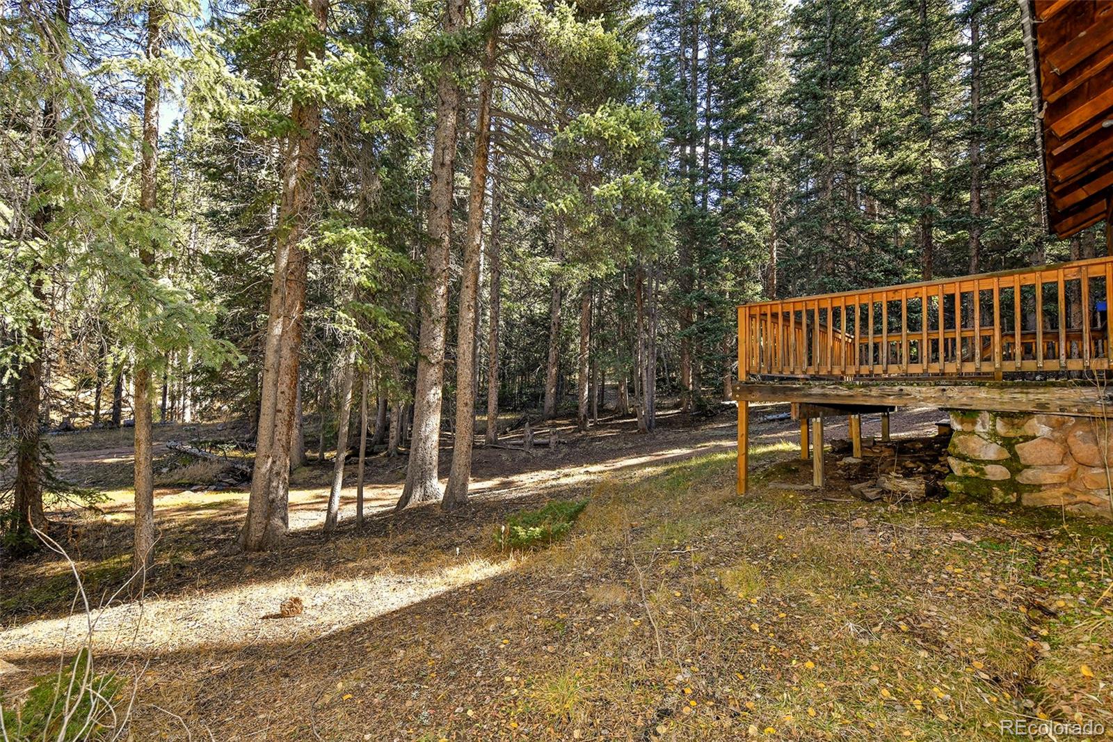 104 Usfs Divide, Unit 383 Divide, CO 80814 - Photo 21 of 41 a view of a chair and tables in the patio