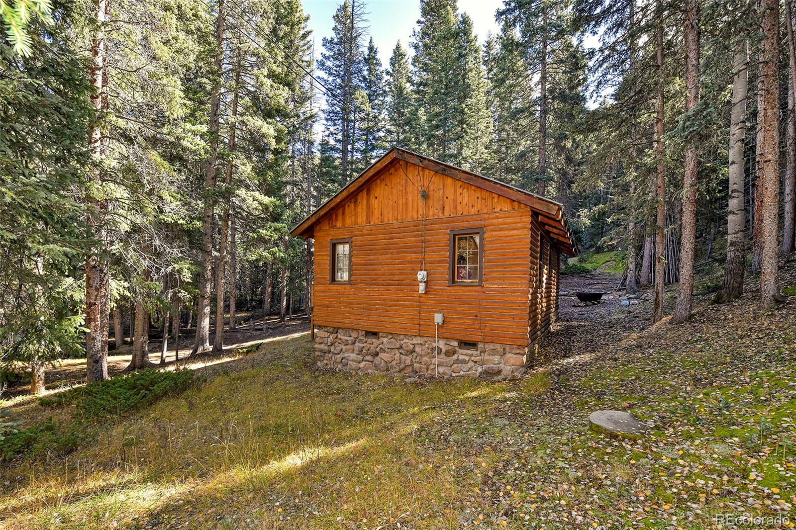 104 Usfs Divide, Unit 383 Divide, CO 80814 - Photo 22 of 41 a view of a house with a yard