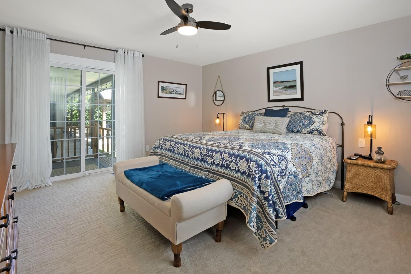 105 Rays Circle Hollister, CA 95023 - Photo 22 of 36 a bedroom with a bed and a dresser