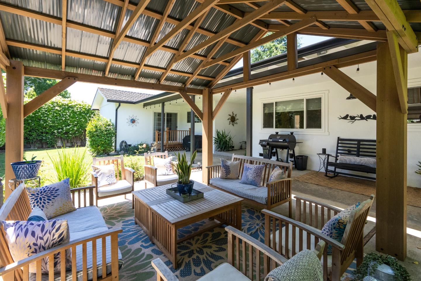 105 Rays Circle Hollister, CA 95023 - Photo 31 of 36 a view of an outdoor space with seating area
