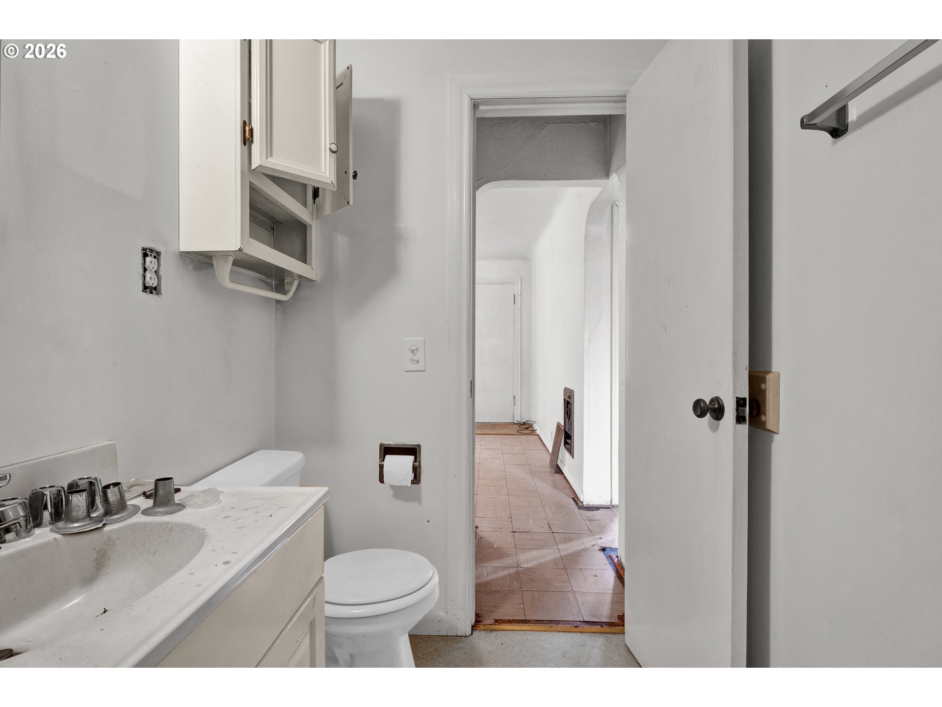 930 1st Street Springfield, OR 97477 - Photo 18 of 43 a bathroom with a sink toilet and shower
