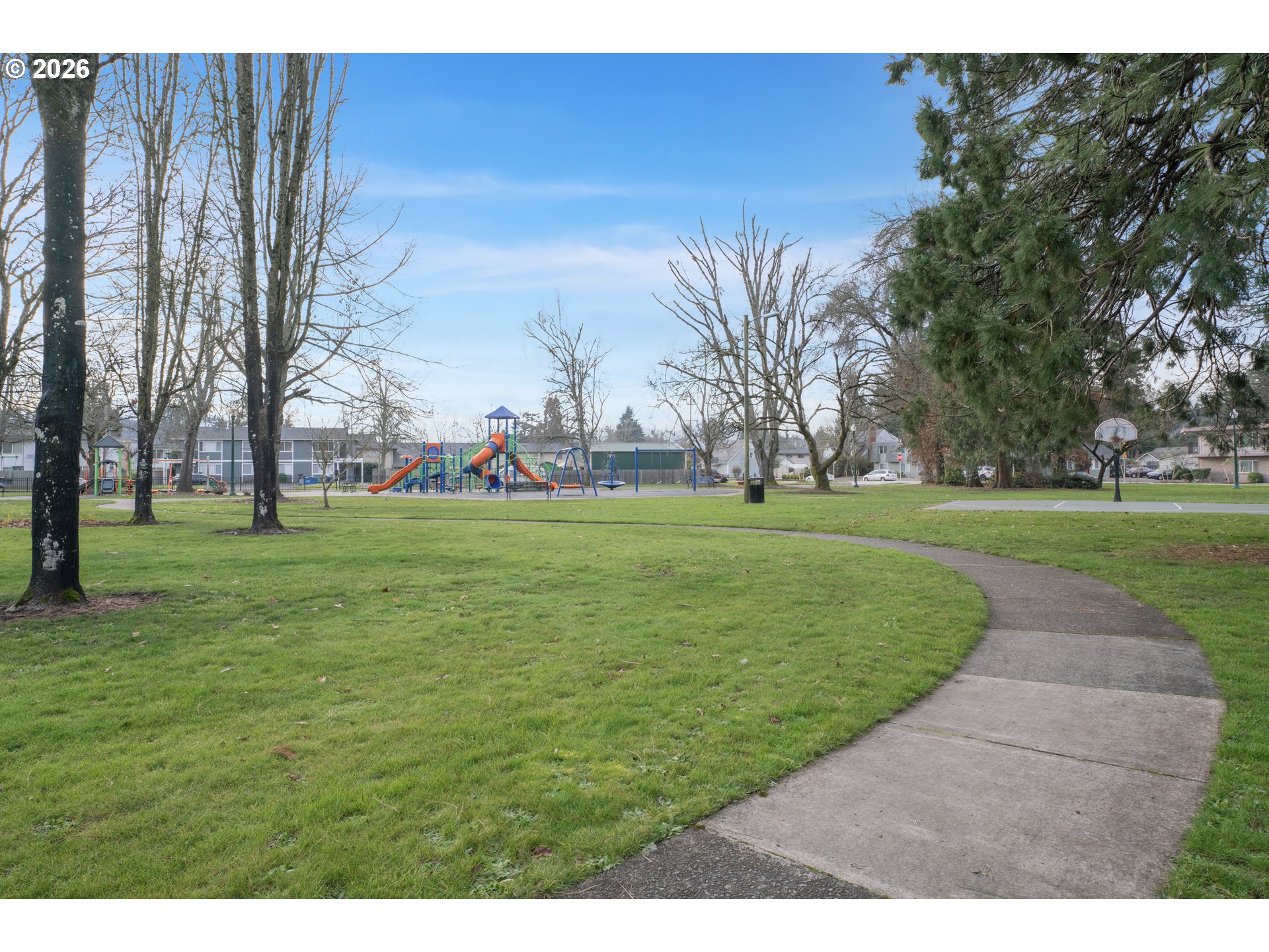 930 1st Street Springfield, OR 97477 - Photo 33 of 43 a view of a park with large trees