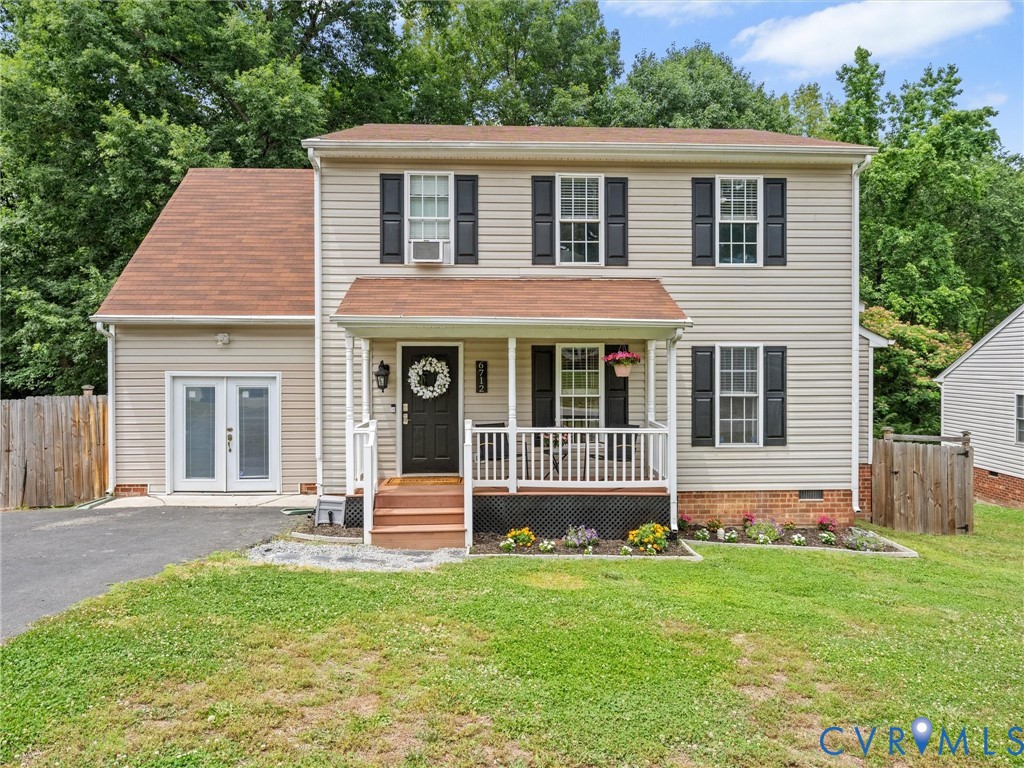 6712 Hedges Road Richmond, VA 23224 - Photo 1 of 34 Two-story residence featuring light-colored siding
