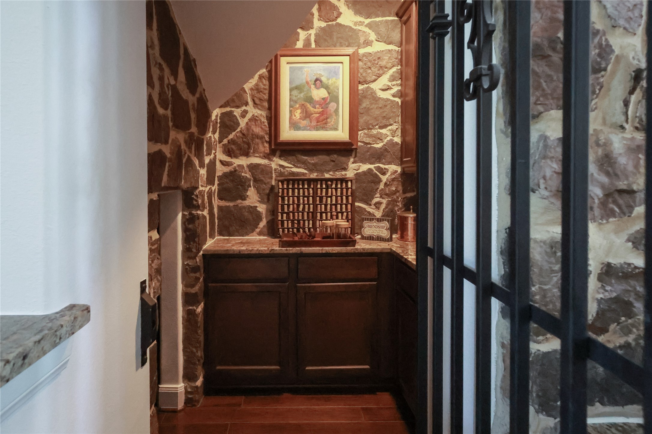 22 Sandwell Place Spring, TX 77389 - Photo 11 of 45 Wine room/bar area