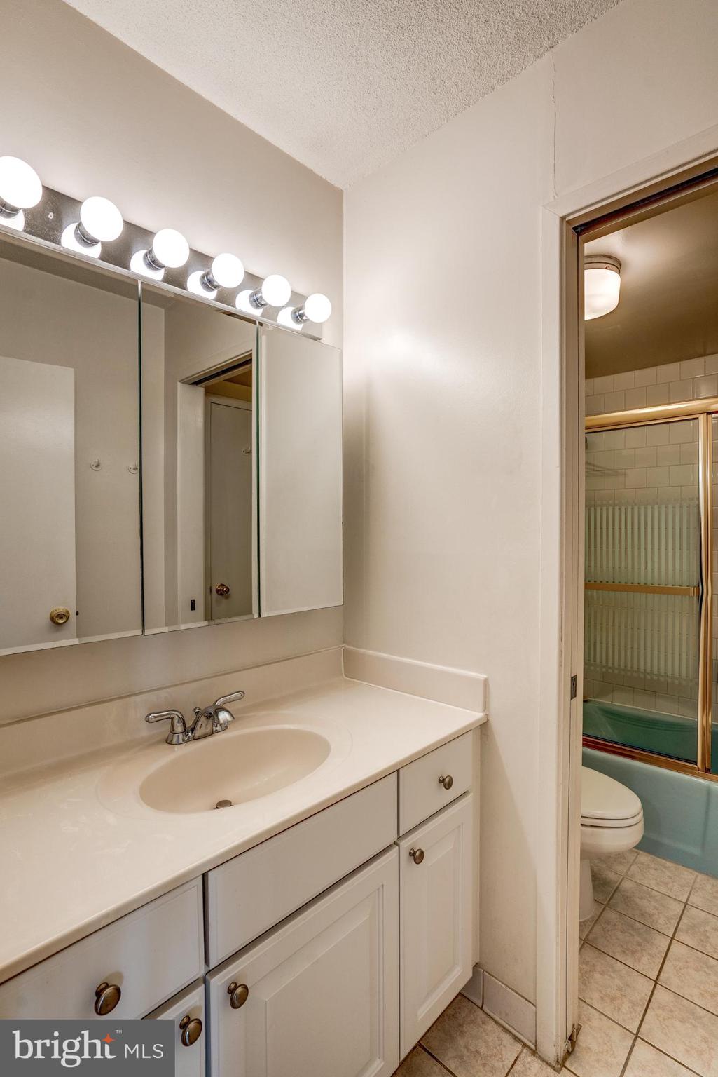 4515 Willard Avenue, Unit 719S Chevy Chase, MD 20815 - Photo 31 of 44 a bathroom with a sink and a mirror