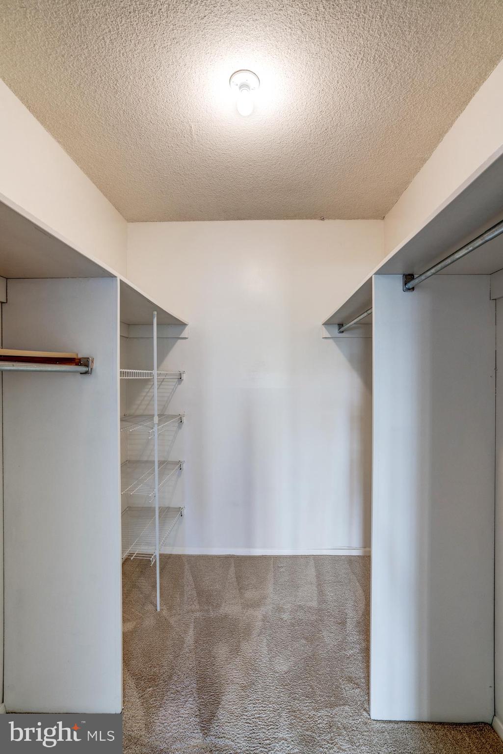 4515 Willard Avenue, Unit 719S Chevy Chase, MD 20815 - Photo 43 of 44 a view of walk in closet with empty racks