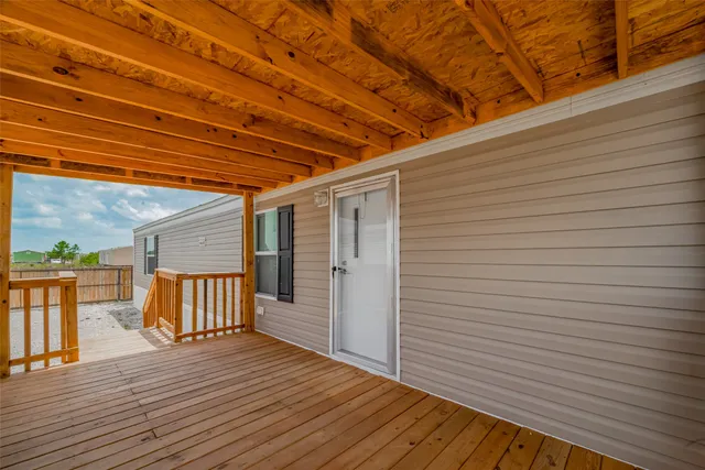 a view of livingroom with wooden floor