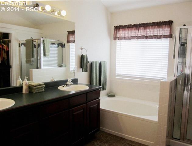 11707 Denver Road Peyton, CO 80831 - Photo 9 of 17 5-piece master bath with tile floor.