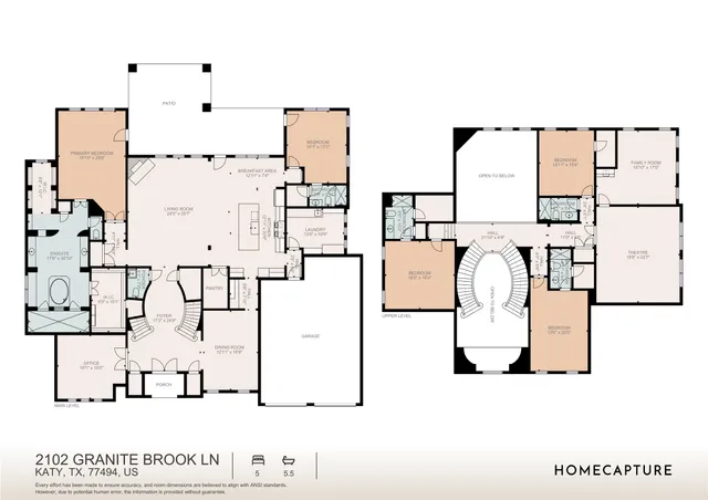 $1,295,000 | 2102 Granite Brook Lane, Katy, TX 77494