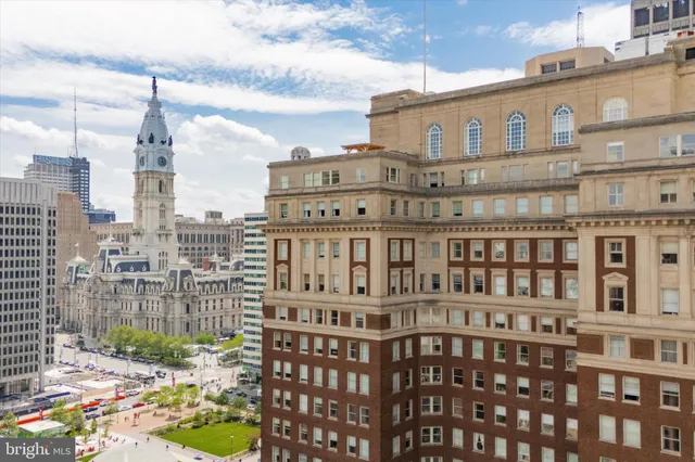 a view of a large building