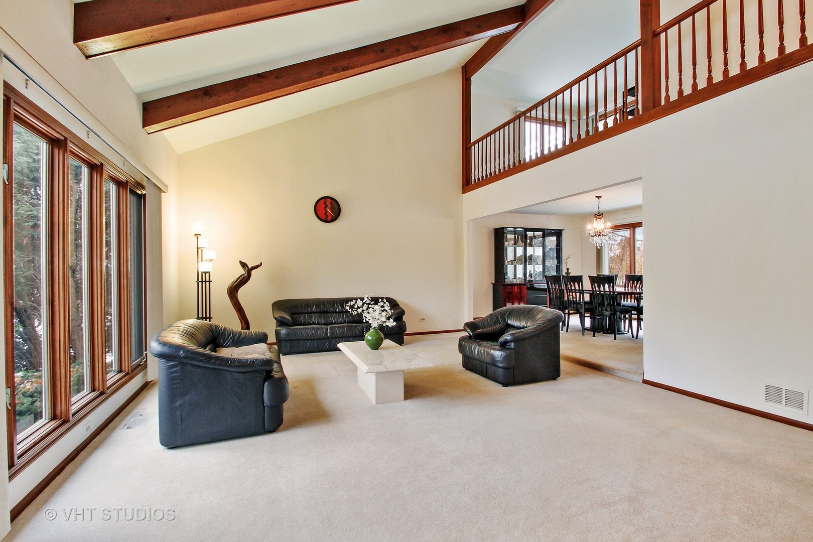 2740 Landwehr Road Northbrook, IL 60062 - Photo 3 of 15 a living room with furniture and a large window