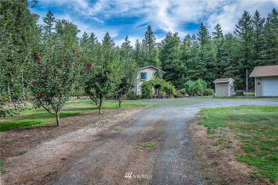 7586 Goodwin Road Everson, WA 98247 - Photo 22 of 22 a view of a house with backyard and trees