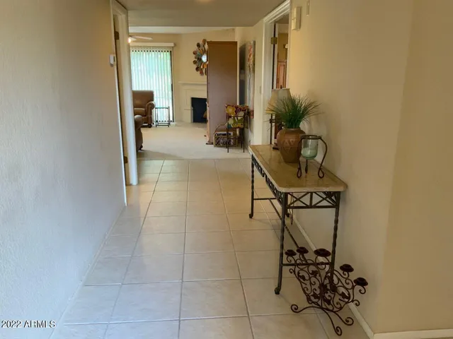 a view of entryway with livingroom and furniture