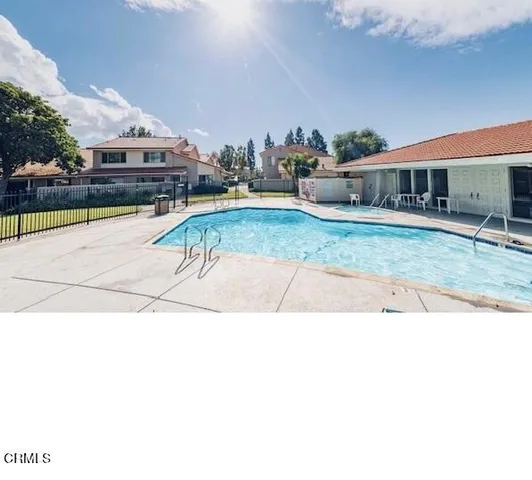 a open area with trees in the background