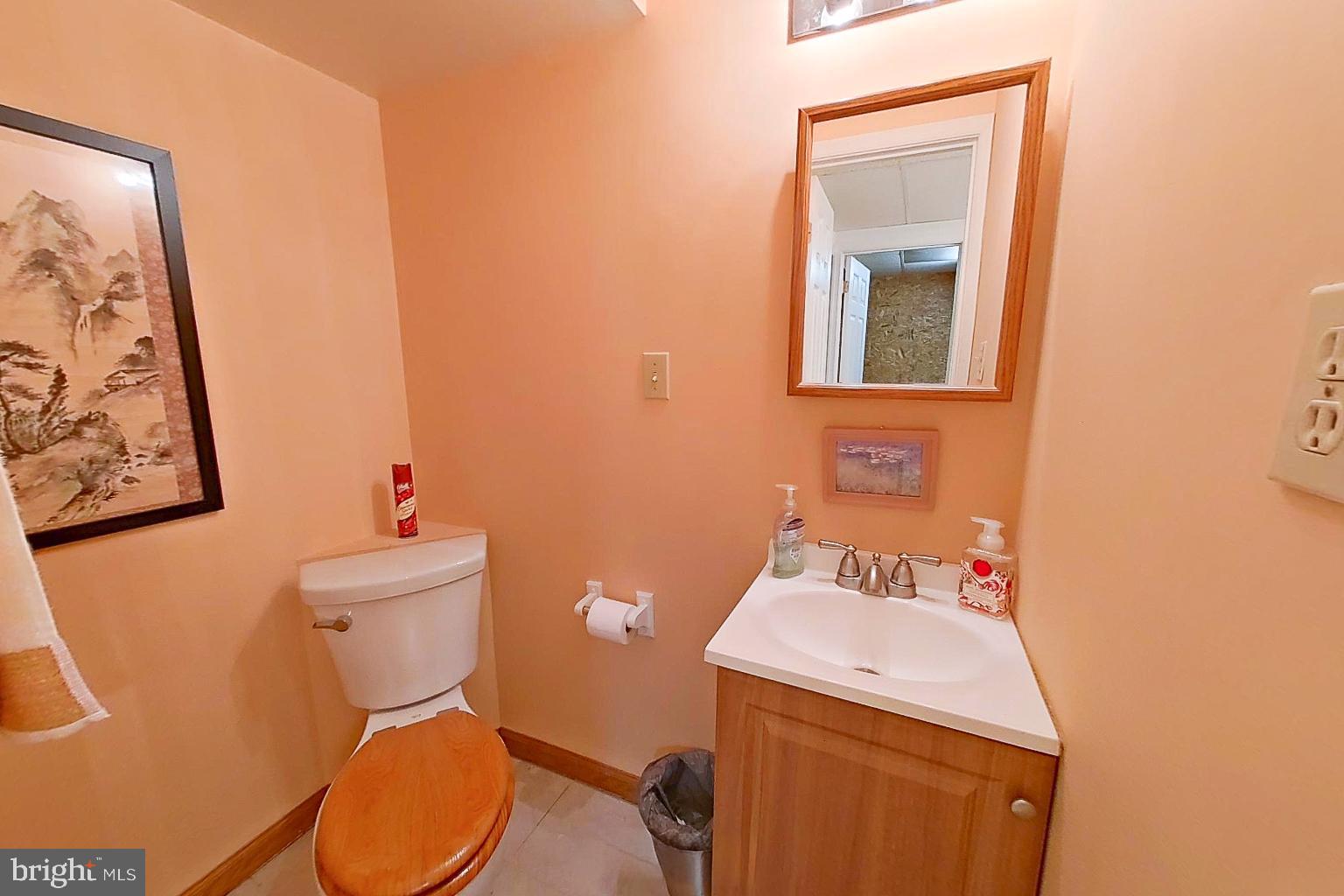 1 Bancroft Street Taneytown, MD 21787 - Photo 26 of 35 a bathroom with a toilet and a sink