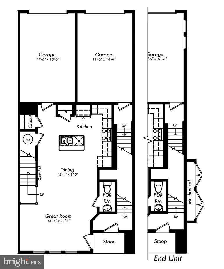 1216 Ribbon Limestone Terrace Southeast Leesburg, VA 20175 - Photo 33 of 33 Entry level floorplan