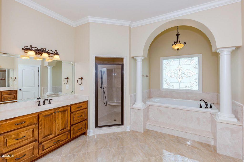 10720 Antioch Road Vancleave, MS 39565 - Photo 41 of 70 -42 - LW - MASTER BATH (View 2)