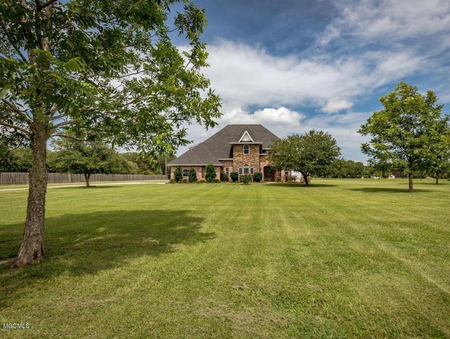 10720 Antioch Road Vancleave, MS 39565 - Photo 5 of 70 -05 - LW - FRONT YARD & HOUSE (Wide angl
