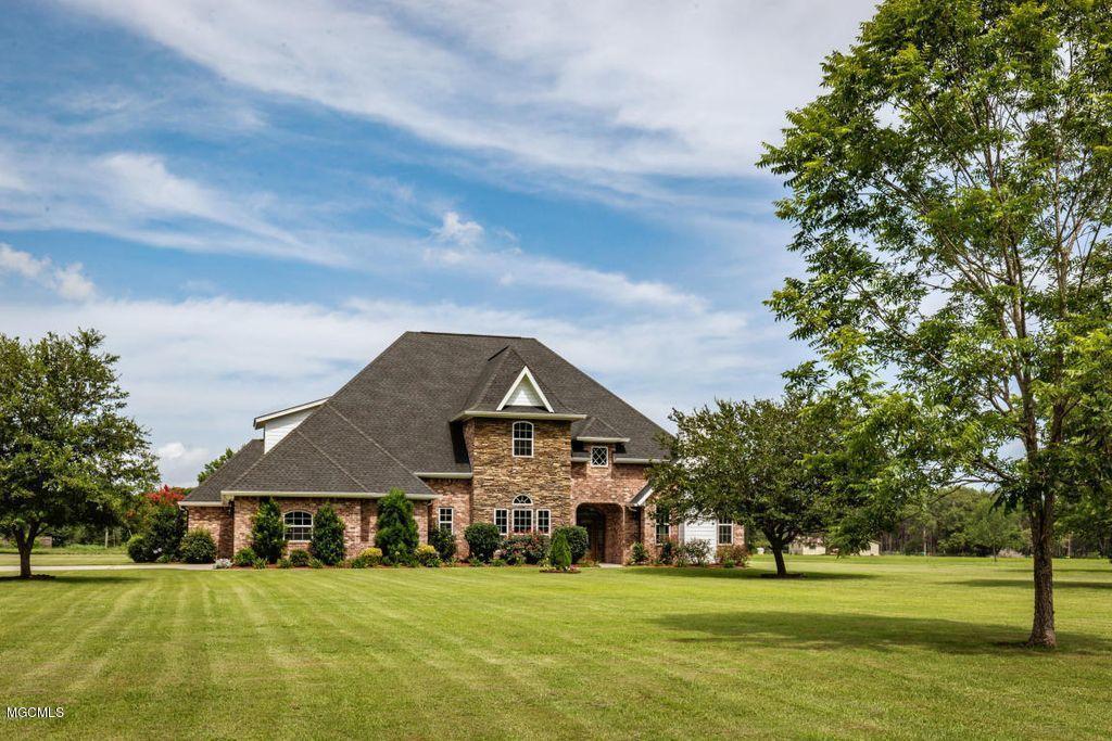 10720 Antioch Road Vancleave, MS 39565 - Photo 7 of 70 -07 - LW - FRONT YARD & HOUSE (Distant V