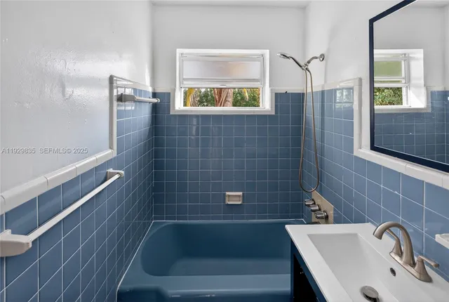 a view of a garden from a window