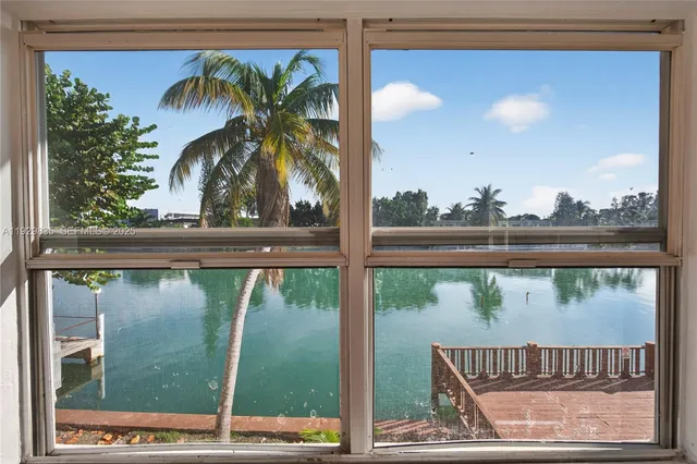a view of a livingroom with wooden floor
