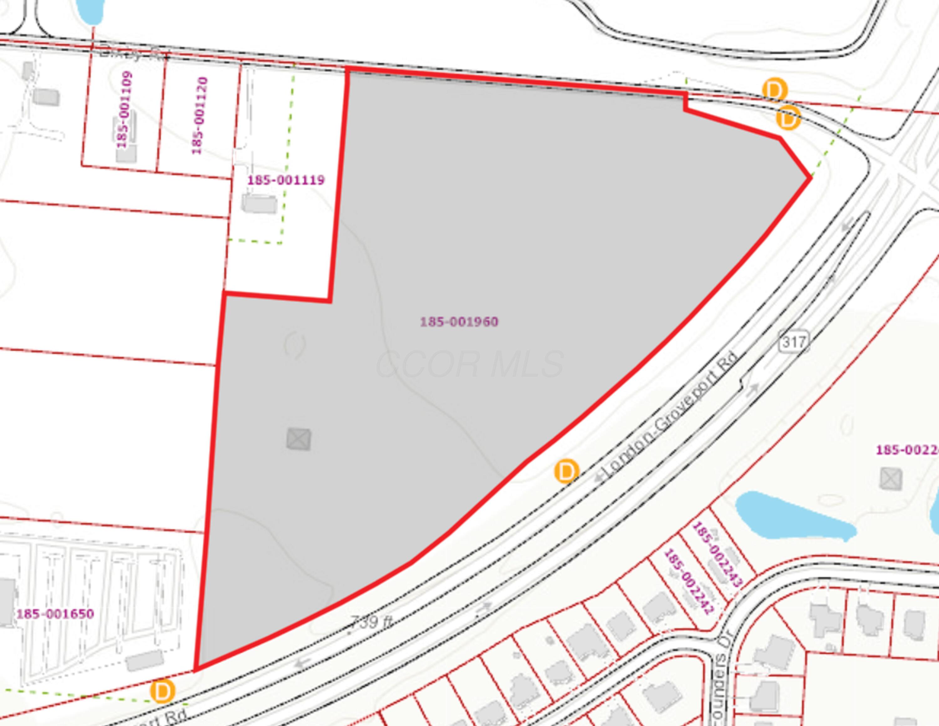 0 South Hamilton Road Groveport, OH 43125 - Photo 8 of 8 Plat Map
