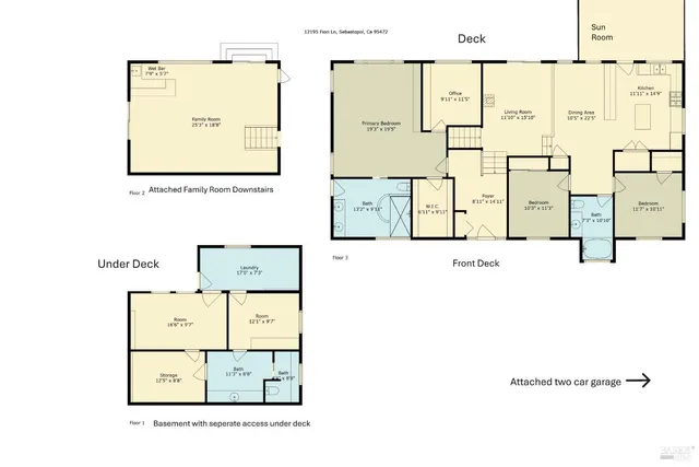 $1,525,000 | 12195 Fiori Lane, Sebastopol, CA 95472