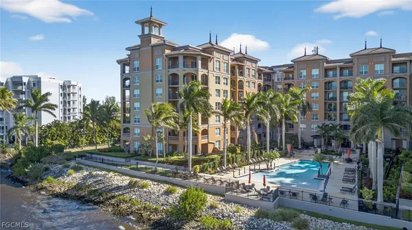 a view of a city with tall buildings