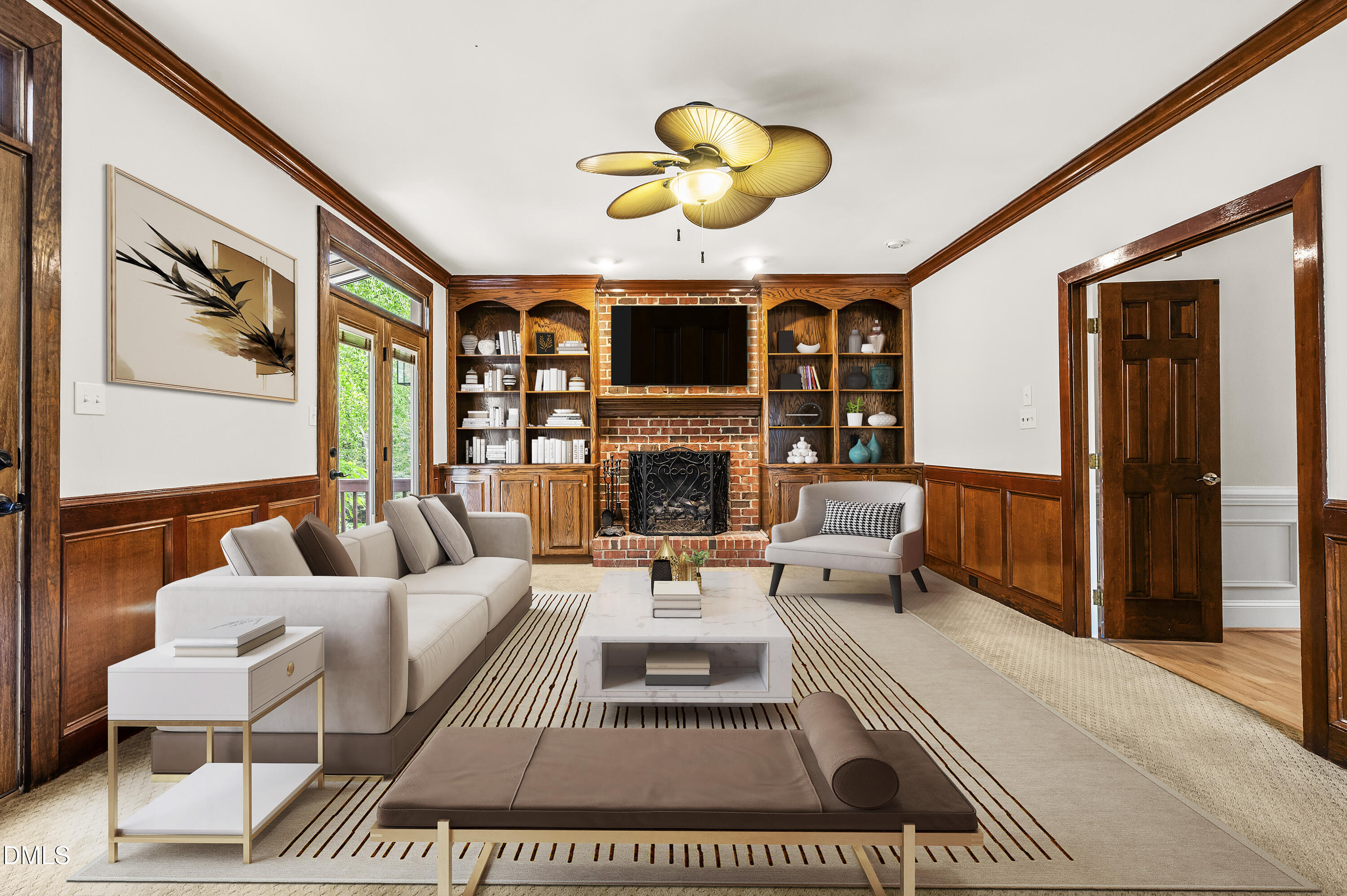 10320 Grafton Road Raleigh, NC 27615 - Photo 14 of 30 Gtafton staged Den