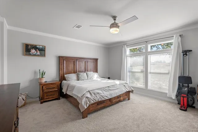 a bathroom with a shower and a tub