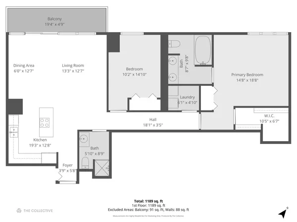 a picture of a floor plan